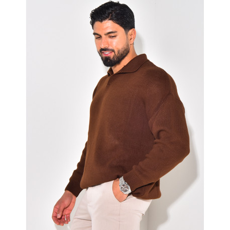 Pull en laine à col