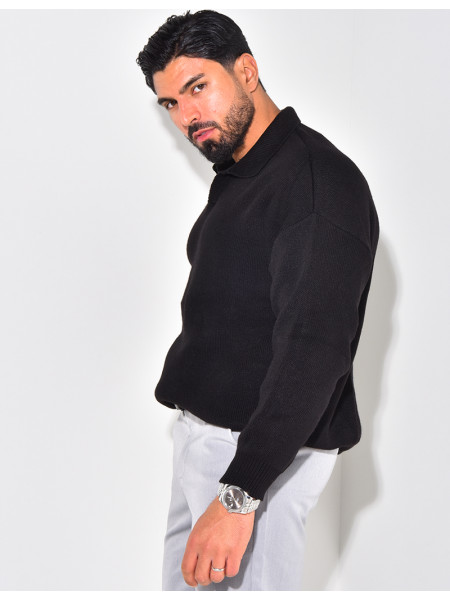 Pull en laine à col