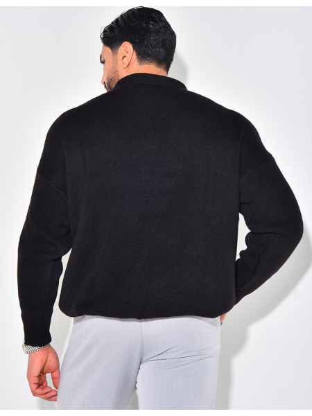 Pull en laine à col