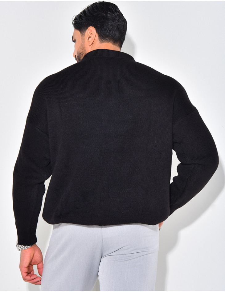 Pull en laine à col