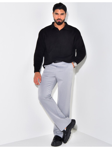 Pull en laine à col