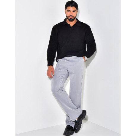 Pull en laine à col