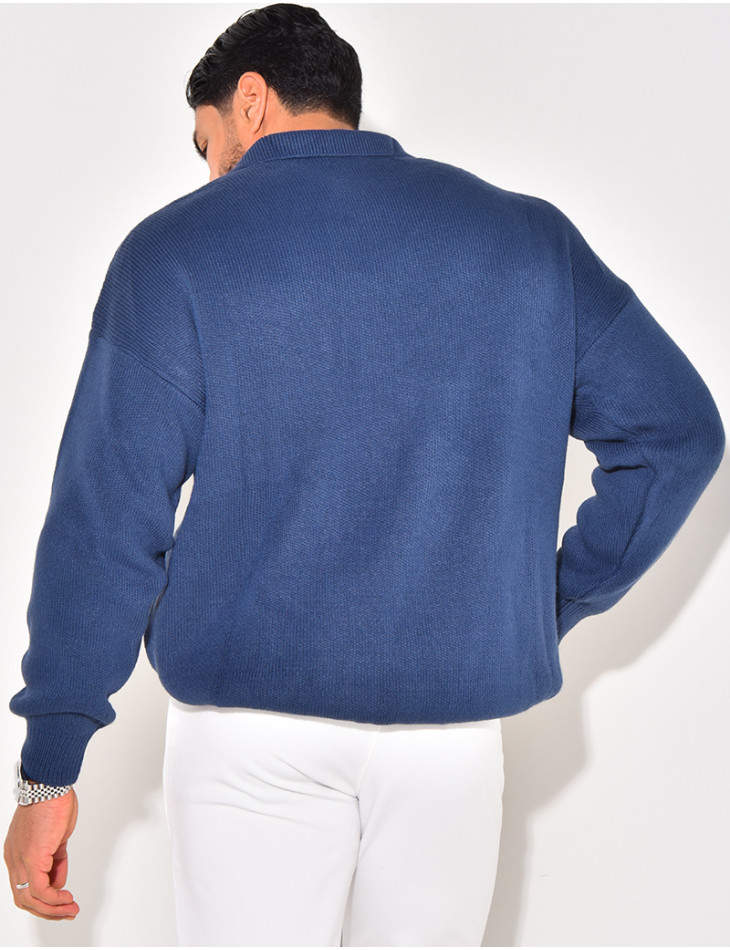 Pull en laine à col