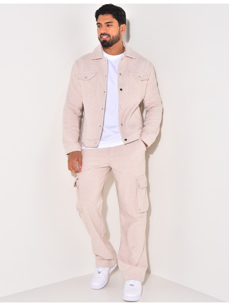 Ensemble pantalon et veste épais