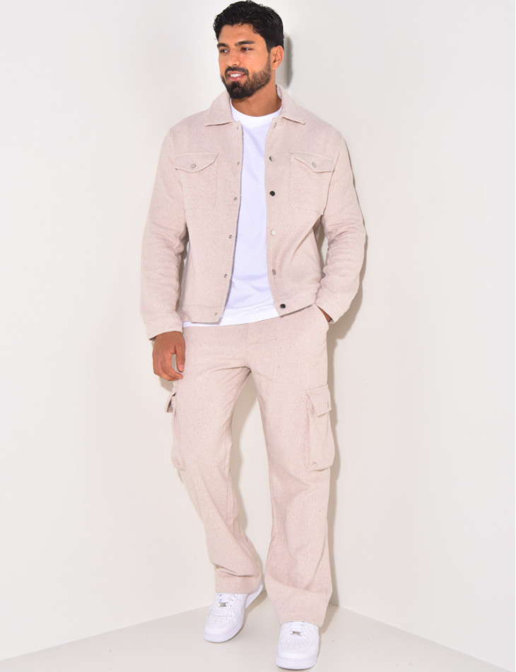 Ensemble pantalon et veste épais