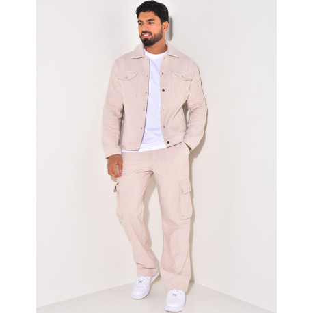 Ensemble pantalon et veste épais