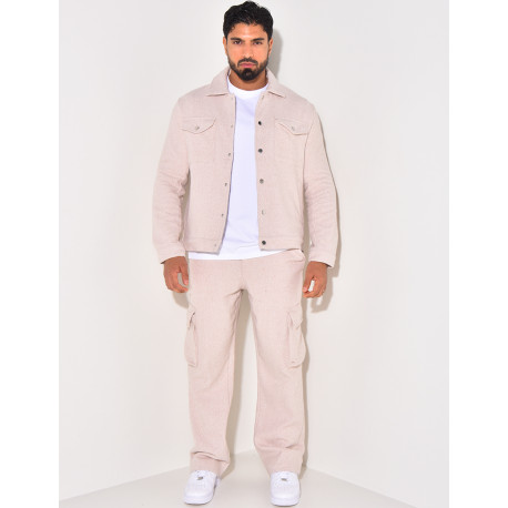 Ensemble pantalon et veste épais