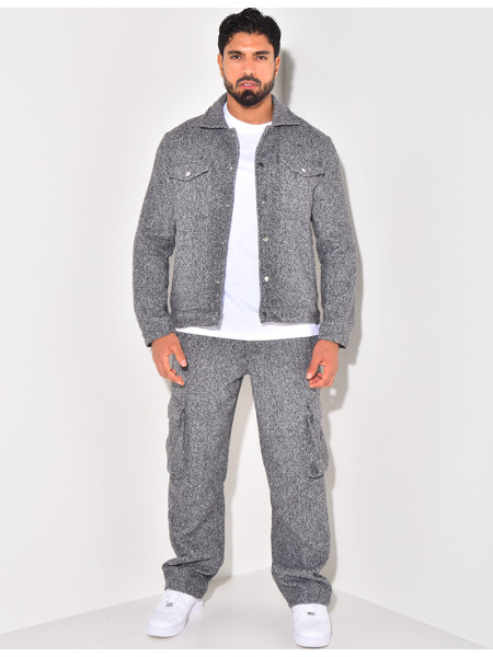 Ensemble pantalon et veste épais