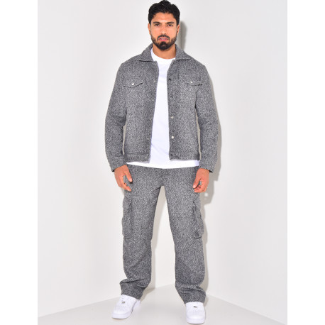 Ensemble pantalon et veste épais