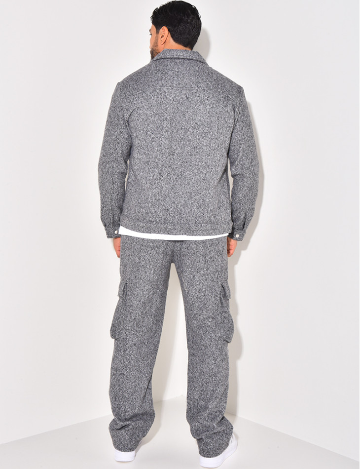 Ensemble pantalon et veste épais