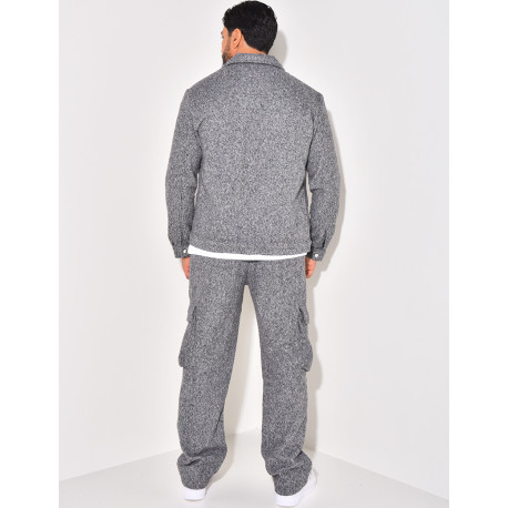 Ensemble pantalon et veste épais
