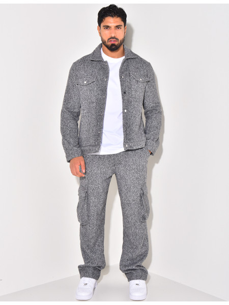 Ensemble pantalon et veste épais