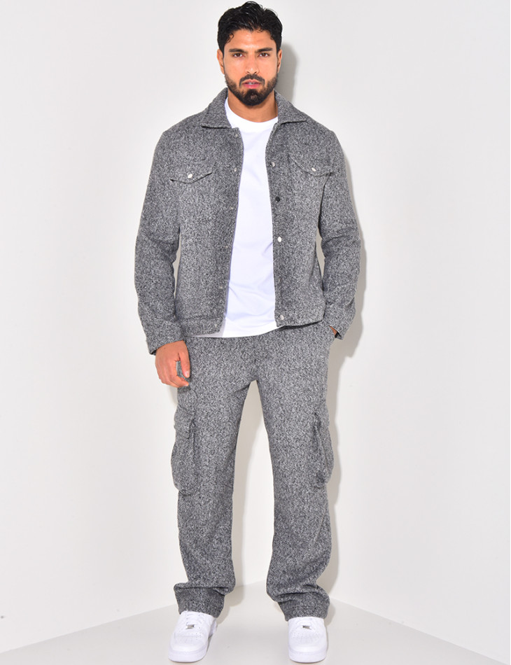 Ensemble pantalon et veste épais