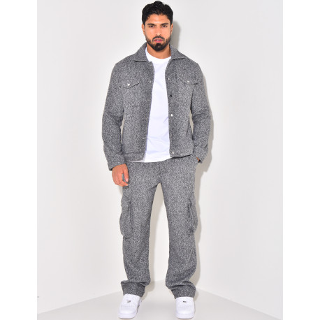 Ensemble pantalon et veste épais