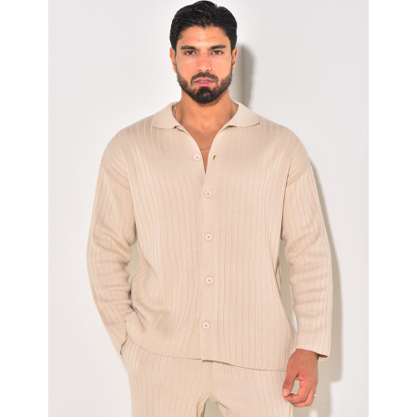 Ensemble pantalon et pull en laine