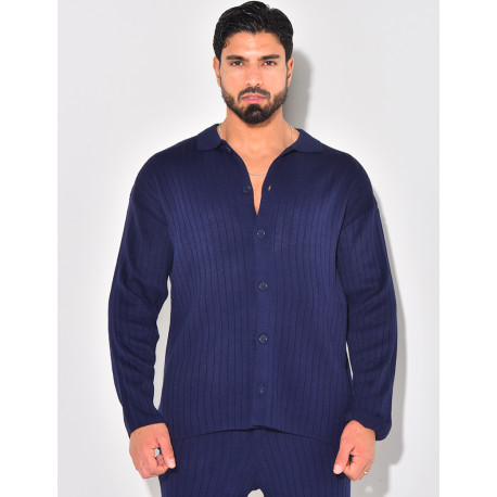 Ensemble pantalon et pull en laine