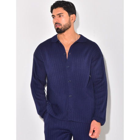 Ensemble pantalon et pull en laine