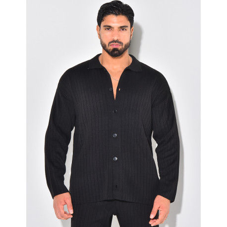 Ensemble pantalon et pull en laine