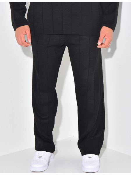 Ensemble pantalon et pull à col rond