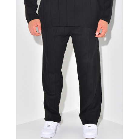 Ensemble pantalon et pull à col rond