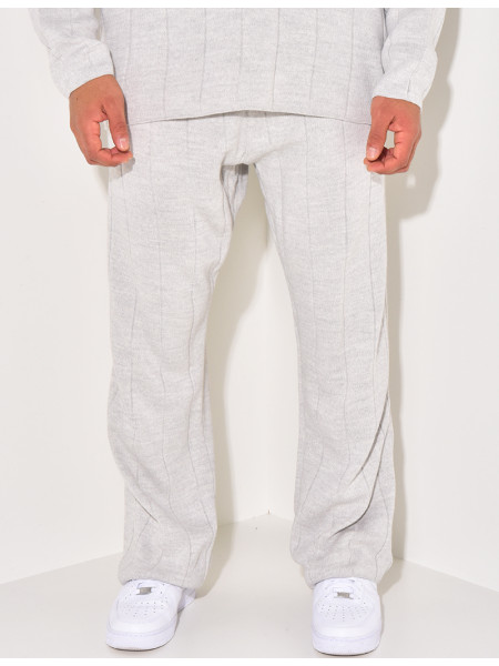 Ensemble pantalon et pull à col rond