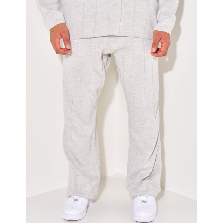 Ensemble pantalon et pull à col rond