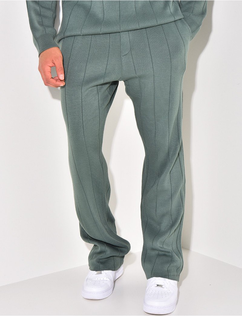 Ensemble pull-over haut bas et pantalon slim * main image 0