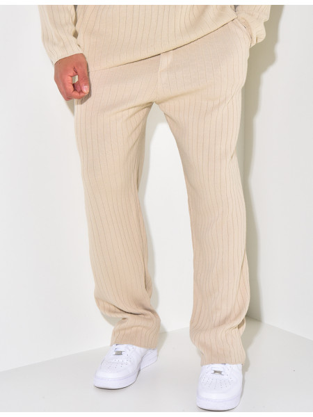 Ensemble pantalon et pull à col