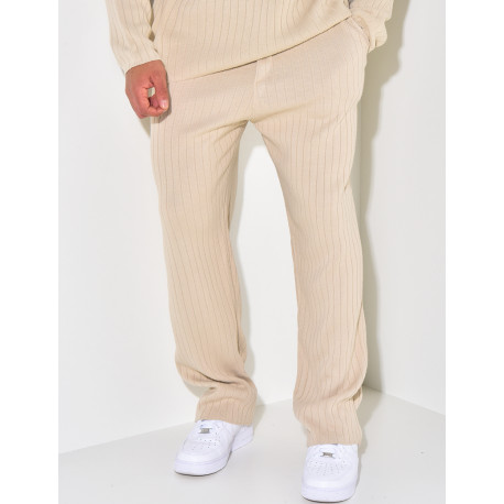 Ensemble pantalon et pull à col