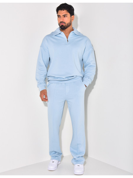 Ensemble pantalon et pull à zip