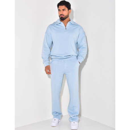 Ensemble pantalon et pull à zip