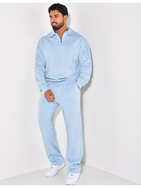 Ensemble pantalon et pull à zip