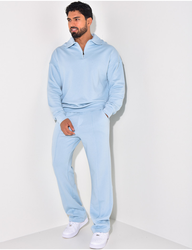 Ensemble pantalon et pull à zip