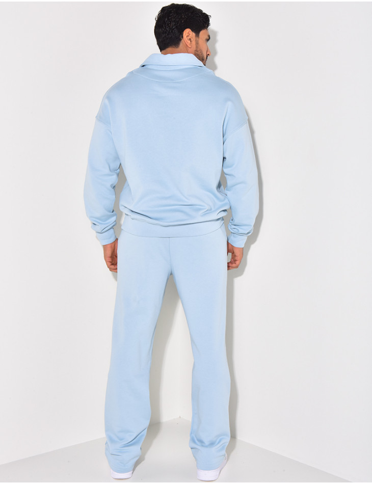 Ensemble pantalon et pull à zip