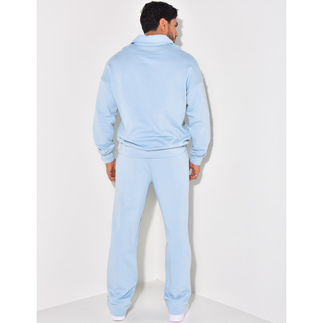 Ensemble pantalon et pull à zip
