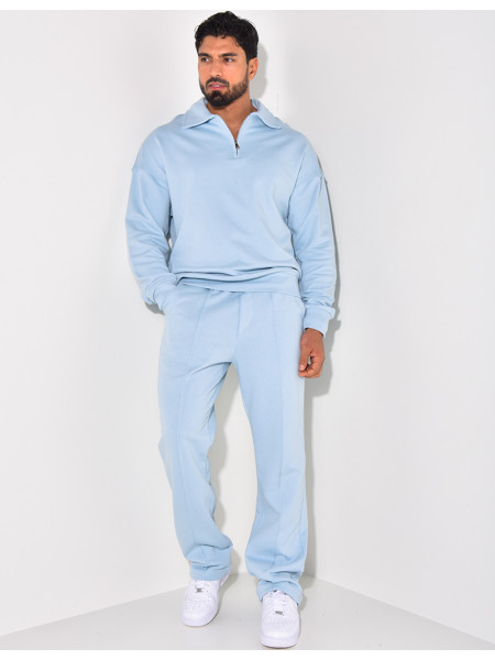 Ensemble pantalon et pull à zip