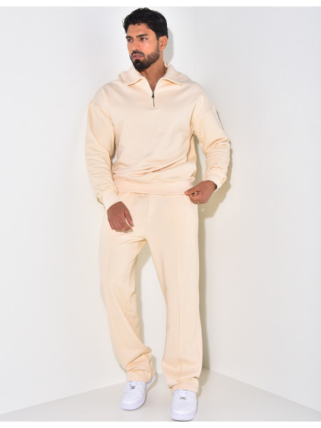 Ensemble pantalon et pull à zip