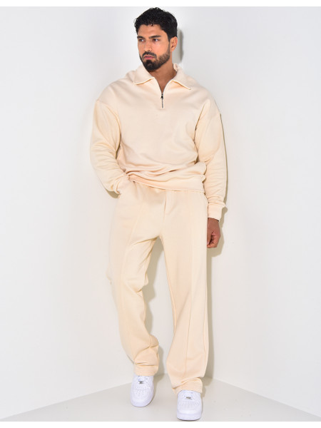 Ensemble pantalon et pull à zip