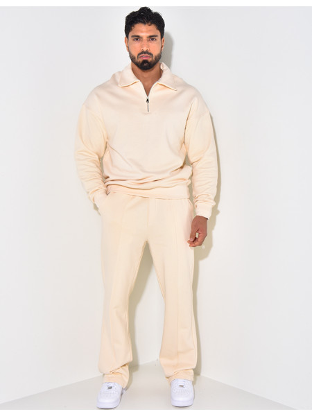 Ensemble pantalon et pull à zip