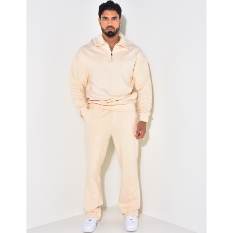 Ensemble pantalon et pull à zip