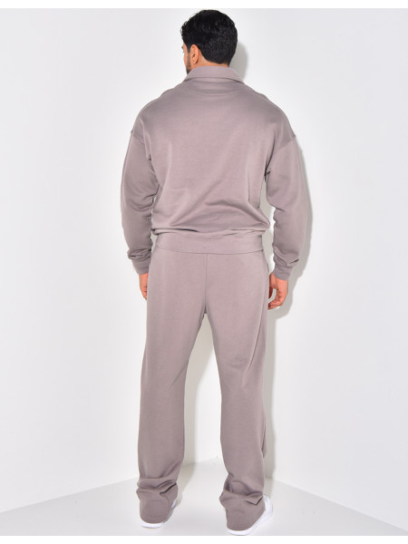 Ensemble pantalon et pull à zip