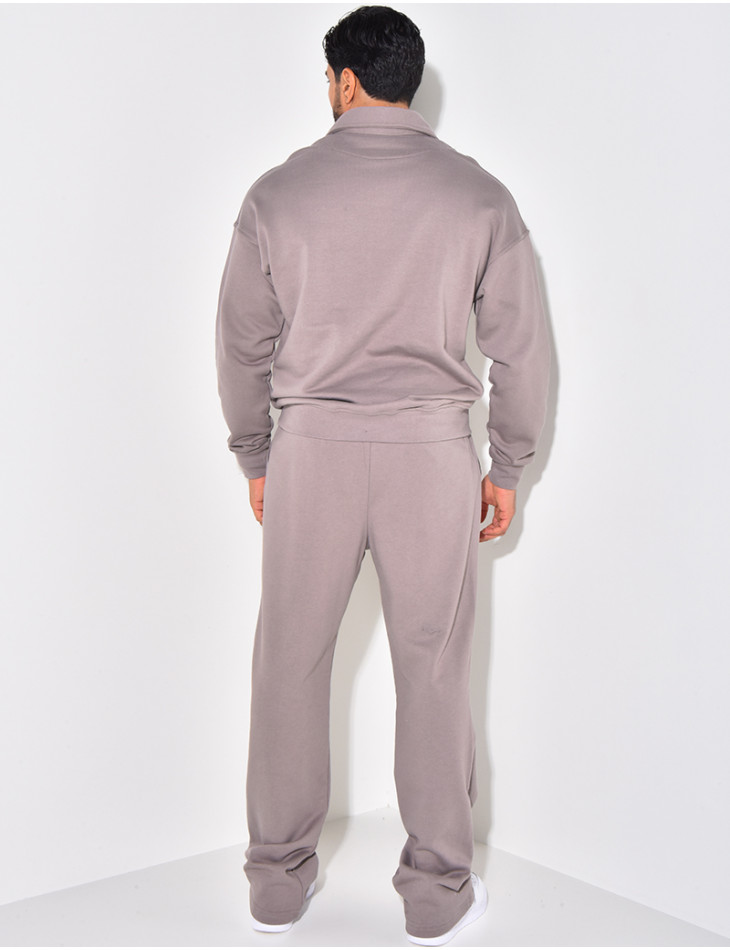 Ensemble pantalon et pull à zip