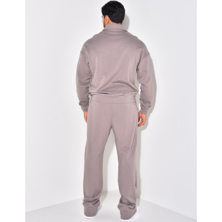 Ensemble pantalon et pull à zip