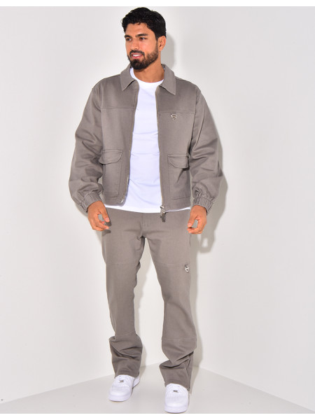 Ensemble en jeans pantalon et veste