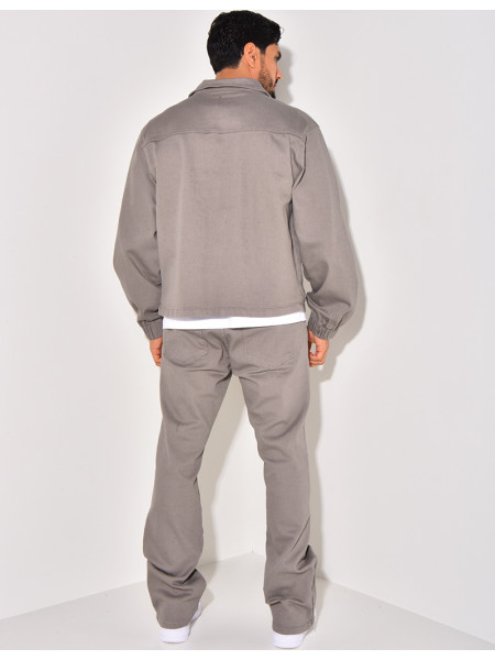 Ensemble en jeans pantalon et veste