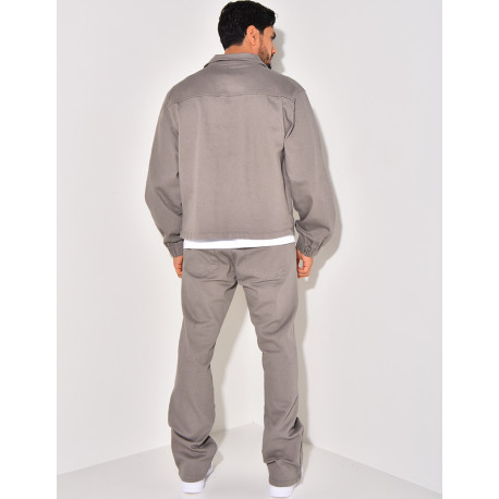 Ensemble en jeans pantalon et veste