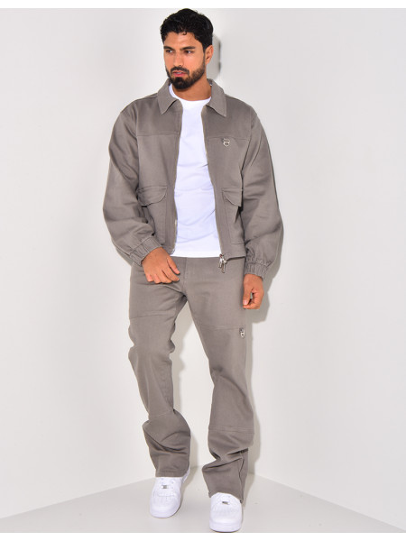 Ensemble en jeans pantalon et veste