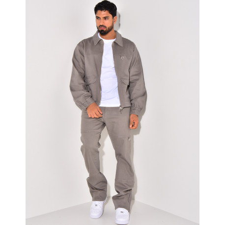 Ensemble en jeans pantalon et veste