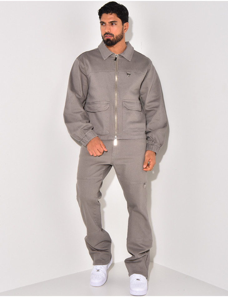 Ensemble en jeans pantalon et veste
