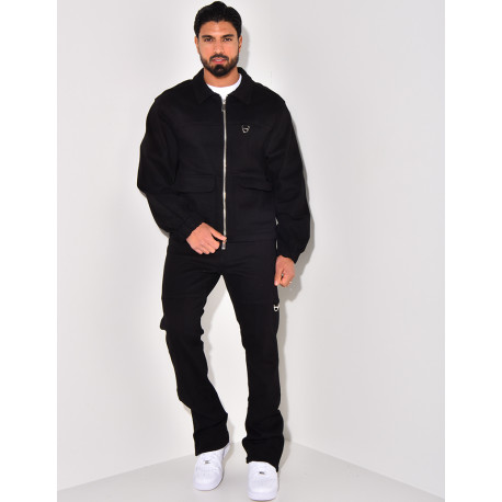 Ensemble en jeans pantalon et veste